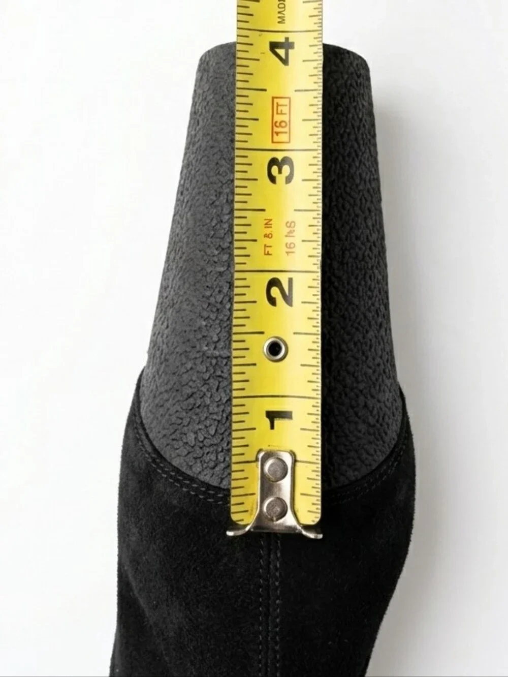 AQUATALIA Vina Weatherproof Black Suede Wedge Ankle Boots Size 10 NWOB Italy